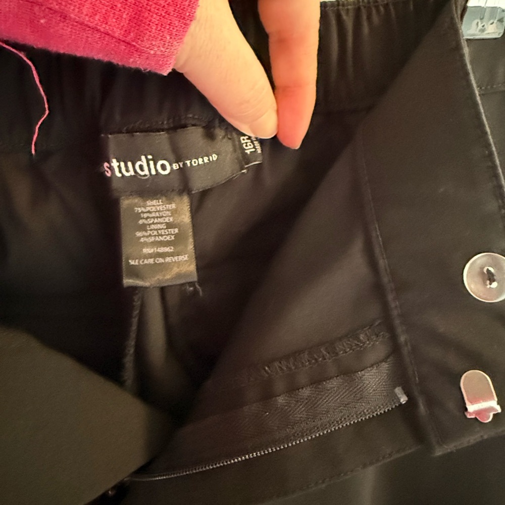 Torrid Basic Black Slacks - image 3